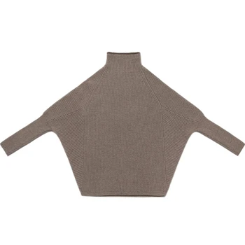 2020 naujas žiemos storio kašmyro megztinis moteriška bosas marškinėliai šikšnosparnių rankovėmis megztinis moterų mados megzti vilnos megztinis