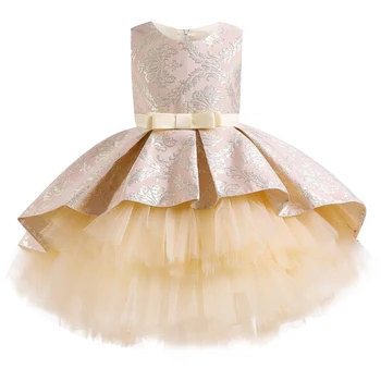 2020High Kokybės Šalis Mergaičių Dress drugelio Nėrinių Elegantiškas Kalėdų Vaikams Suknelės Mergaitėms, Drabužiai Vaikams, Vaikams Vestuvinė Suknelė