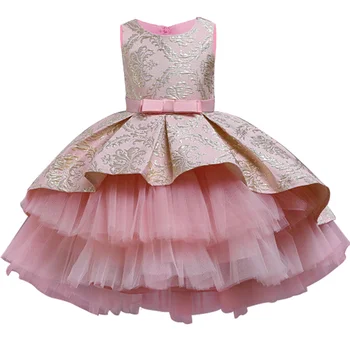 2020High Kokybės Šalis Mergaičių Dress drugelio Nėrinių Elegantiškas Kalėdų Vaikams Suknelės Mergaitėms, Drabužiai Vaikams, Vaikams Vestuvinė Suknelė
