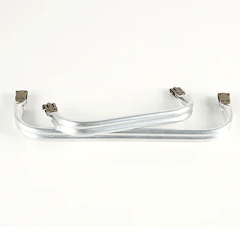 20cm 25 cm 30 cm metalinis rėmas aliuminio, vamzdinės vidinis lankstas Maišo rėmo rankinėje rėmo sidabro spalvos metalinės dėžutės sankabos rankinėje rėmelį