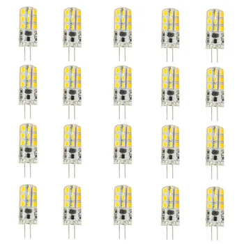 20pcs/daug led G4 2835 SMD 3W DC 12V G4 24LED Lempos, halogeninės lempos, g4 led 12v LED Lemputės lempos garantija 2Y Apšvietimo Prožektorius