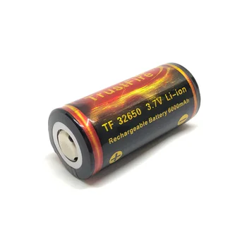 2VNT/DAUG TrustFire 32650 daugkartinio Įkrovimo Baterija Didelės Talpos, 6000mAh, 3,7 V Ličio Baterijos su PCB Saugomų Valdyba