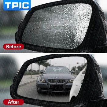2vnt/Komplektas stabdžių Rūko Rainproof automobilių veidrodėliai langą skaidri plėvelė atspari vandeniui apsaugine membrana automobilių Lipdukai BMW F30 F20 F10