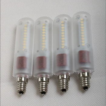 2vnt/daug prekių On-line pardavimo T6 LED E12 Šviestuvai varžtas bazė išeiti lemputė 0,6 W cool white 70LM led avarinės šviesos vamzdis
