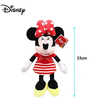 30 30cm Disney Mickey Mouse Minnie Mouse Pliušiniai Žaislai Kawaii Mickey Mouse Žaislai Įdaryti Pliušinis Žaislas Lėlės Vaikams Gimtadienio Dovanos