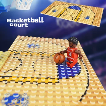 32*16 Futbolo, Krepšinio, Pagrindo Plokštė, Suderinama Legoe Duomenys Teismas Pagrindo 