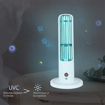 360 Laipsnių UV spindulių ir Ultravioletines Lempos Miegamasis Ligoninės Kukurūzų Formos uv-C Lempa Dezinfekcijai Lemputės Ozono Kvarco UV Led Šviesos Dropship