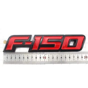 3D F-150 ABS Galinis Automobilio Kėbulo ir Bagažinės dangtis Emblema Lipdukai Lipdukas Nominalių dėl F150 Automobilių Reikmenys