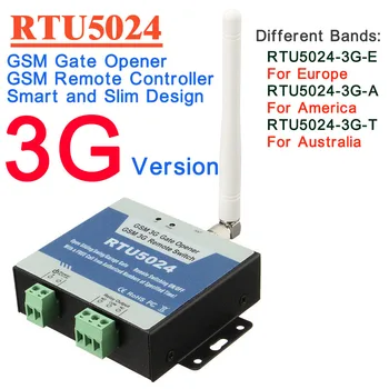 3G versija GSM Sūpynės Stumdomas Vartai Opener Relės Perjungimas Nuotolinės Prieigos Kontrolės Belaidžio Durų Atidarytuvas telefonu RTU5024 Nemokamas pristatymas