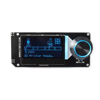3d Spausdintuvas Priedai Mks Mini12864 Lcd Ekranas Paramos Marlindiy Su Sd Kortelės Turėtojas Black LCD ekranas