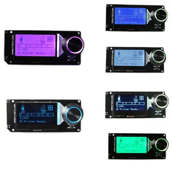 3d Spausdintuvas Priedai Mks Mini12864 Lcd Ekranas Paramos Marlindiy Su Sd Kortelės Turėtojas Black LCD ekranas