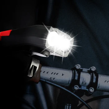 4000mAh Indukcijos Dviračių Priekinių žibintų Komplektas USB Įkrovimo 800 Liumenų Smart priekinis žibintas Su Ragų LED Dviračio Žibintas Ciklo dviračio Šviesos