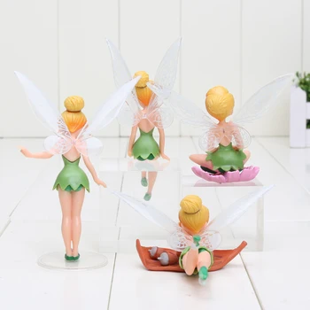 4pcs/set Pasakų Dervos Veiksmų Skaičiai Pasakų Anime Figūrėlės mielas žaislas Vaikams, Žaislai, 4-11cm