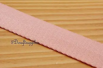 5 metrų 1 colio ( 25mm ) sunkiojo svorio nailono diržas Ruban bag rankinės diržo rankenos rožinė ZA82
