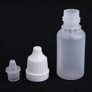 50 vnt užkratas butelių, plastiko butelis, tuščias butelis (butelis + kamštis + kamštį) - talpa 10 ml