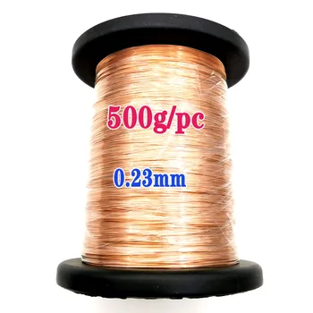 500g/pc0.03mm 0.04 mm 0.05 0.06 mm mm Emaliuotas Varinė Emaliuota Viela Vario Ritė Magnetas Vielos Emalio Vario Kabelių Vyniojimo Litz Wire