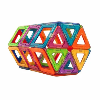 50PCS Mini Magnetiniai Blokai Magnetinio Dizaineris Statybos Nustatyti Modelio kūrimą Magnetai, Magnetiniai Blokai Švietimo Žaislai