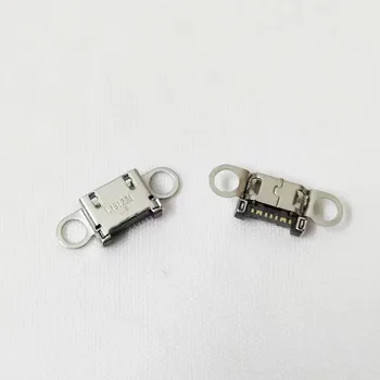 50pcs/daug Mikro USB Lizdas, Krovimo Lizdas, jungtis Įkrovikliui Prijungti Dock 