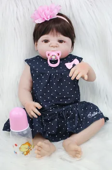 55cm Full Silikono Reborn Baby Doll 22