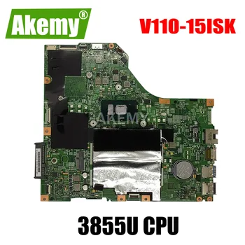 5B20L78308 Lenovo V110-15ISK nešiojamas plokštė LV115SK MB 15277-1 448.08B01.0011 SR2EV 3855U CPU DDR4