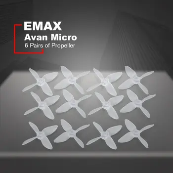 6 Poros, EMAX, Avan Micro Sraigto Menčių Lenktynių Drone Quadcopter Dalis 2 colių CW CCW UAV Orlaivių Atsarginių Priedai