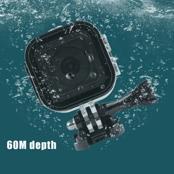 60m Vandeniui Korpusas Atveju Padengti Gopro Hero 4 Sesija 5 Sesijos Nardymas Povandeninis Sportas Veiksmų Fotoaparato Priedai