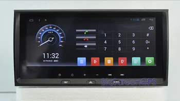 8 .8 Colių Android Quad Core Nr. Automobilių DVD Grotuvas GPS Navigacija Audi A6 2000-2006 M. Multimedija IPS Skardžiai Nemokamai Žemėlapyje Stebėti, Stereo