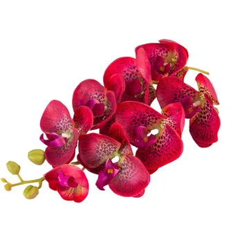 8 Galvutės Dirbtinė Orchidėja, Gėlių Europos Retro Stiliaus Drugelis Drugelis Orchidėjų Namų Vestuves Apdailos Netikrą Gėlių