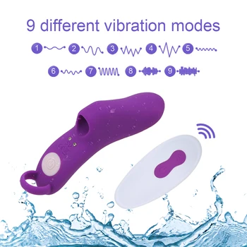 9 Dažnio Belaidis Nuotolinio Valdymo Piršto Vibratorius G Spot Masažas Klitorio Stimuliatorius Moterų Masturbator Sekso Žaislai Moterims