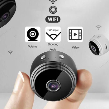 A9 DV/Wifi Mini ip vaizdo kameros lauke, Naktį Versija Mikro Kamera, vaizdo Kamera Balso Vaizdo įrašymo apsaugos belaidžio Mažas fotoaparatas