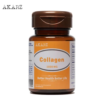 AKARZ Garsaus Prekės ženklo Kolageno Stiprus Antioksidantas, Palaiko Imuninę Sveikatos Anti-Senėjimo Spuogų Gydymas 1000MG