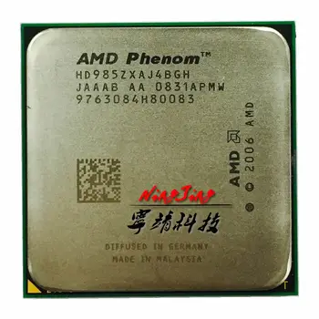 AMD Phenom X4 9850 985Z 2.5 GHz Quad-Core CPU Procesorius HD985ZXAJ4BGH Socket AM2+