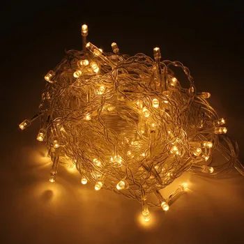 ANBLUB Naujųjų Metų 4m ašaros 0.4-0.6 m 96 LED Užuolaidų Varveklis String Šviesos Lauko Kalėdų Šmėžavimas Pasakų Girliandą ES/JAV Plug