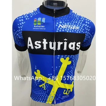 ASTURIAS 2020 naujas pro komanda dviračių džersis vyrų vasaros nustatyti ciclismo dviratį megztiniai drabužių MTB maillot šortai ropa hombre cycliste