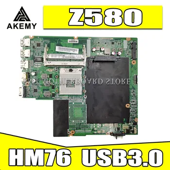 Akemy Lenovo Z580 Laotop Mainboard GM HM76 USB3.0 DALZ3AMB8E0 Plokštė originalus