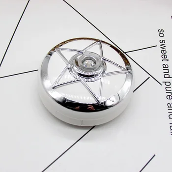 Alice Star Diamond kontaktinių lęšių atveju Paprastas šviežių kontaktinių lęšių talpinimo Grožio nešiojamų atveju Kalėdų dovana