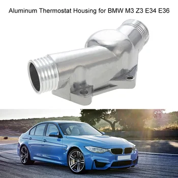 Aliuminio Termostato Korpuso Dangtelis su Tarpikliu BMW M3, Z3 E34 E36