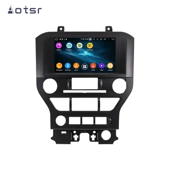 Android 9.0 Automobilių GPS Navigacijos, Multimedijos Auto Radijo Grotuvas už Ford Mustang-2018 stereo Automobilio DVD Grotuvas galvos vienetas diktofonas