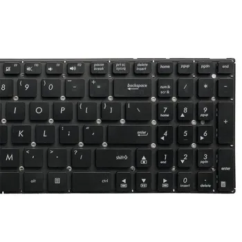 Anglų kalbos Asus X550C X550CA X550CC X550CL X550VC X550ZE X501 X501A X501U X501EI X501XE X501XI X550J MUMS nešiojamojo kompiuterio klaviatūra