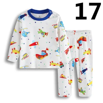 Animacinių Filmų Kūdikio Mergina Drabužių Rinkiniai Vaikams Pižama Kostiumas 0 1 2 Metais T-Shirt + Kelnių Namų Drabužiai Tiktų Vaikams Sleepwear Aukščiausios Kokybės