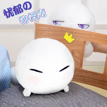 Anime Fukigen na Mononokean Pliušinis Lėlės cosplay Ashiya Hanae Mojya Youkai pagalvę trumpas įdaryti mielas žaislas, skirtas dovana