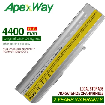 ApexWay 4400mAh 10.8 v nešiojamas baterija LENOVO 3000 N200 (15.4