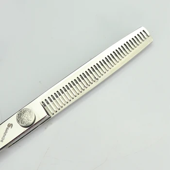 Aplanets kirpykla žirklės 7 colių 6.0 440c profesionalų barbershop šukuosenų pjovimo žirklės retinimo žirklės