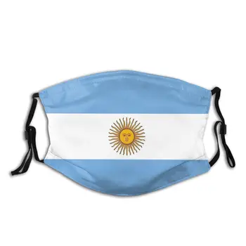 Argentinos Vėliava Kaukė Ne Vienkartinių Anti Migla apsaugos nuo Dulkių Apsauga Respiratorių su Filtrais