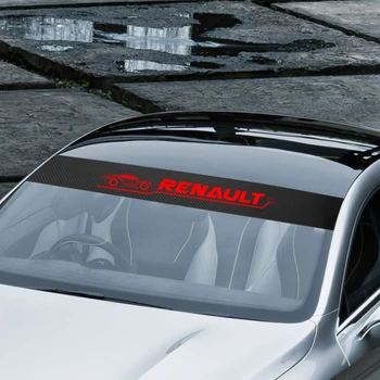 Atsparus vandeniui Auto Automobilio Priekinio Lango Stiklų Lipdukas Lipdukas Skirtas Renault duster megane 2 