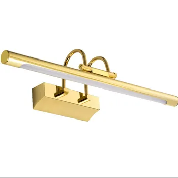Aukso lempos Veidrodėliai Priekinių žibintų led anti-rūko žibintas sienos lempos vonios veidrodis kabineto lempos makiažo Veidrodis lempos Šviesos Žibintų LB0109