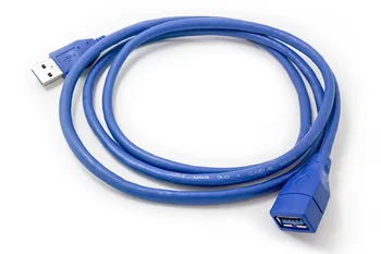 Aukštos Kokybės 1/1.5/2/3M Anti-Trukdžių USB 2.0 Extension Cable USB 2.0 Male Į USB 2.0 Moterų Pratęsimo Duomenų Sinchronizavimo Laidas Laidas