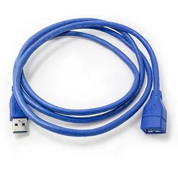 Aukštos Kokybės 1/1.5/2/3M Anti-Trukdžių USB 2.0 Extension Cable USB 2.0 Male Į USB 2.0 Moterų Pratęsimo Duomenų Sinchronizavimo Laidas Laidas