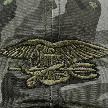 Aukštos Kokybės Camo Beisbolo kepuraitę Vyrų Kamufliažas Navy Seal Taktinis Bžūp Vyriškos Skrybėlės ir Kepurės Kaulų Armijos Snapback Suaugusiems