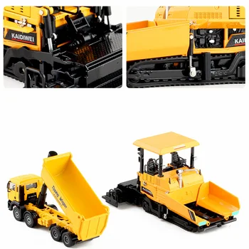 Aukštos imitacija, savivarčių ir Pavers modelis,1:32 lydinio inžinerijos sunkvežimių žaislinės transporto priemonės,metalo liejiniai,didmeninė prekyba